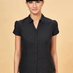 Annabelle by Pantaloons Black Regular Fit Shirt-image-58