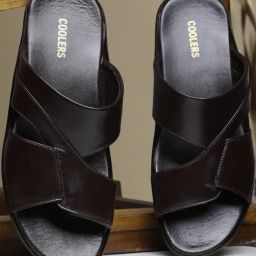 Liberty Men's Brown Slides-image-98