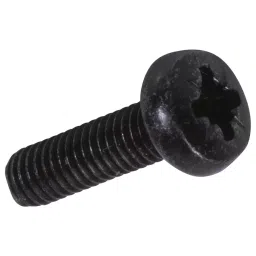 TR FASTENINGS SCREW, POZI PAN, STEEL, BLK, M3X10,PK100, M310 PRSTMCB100- (Pack of 100 Pcs)-29