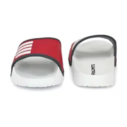 OFF LIMITS Women's Red & White Slides image 5