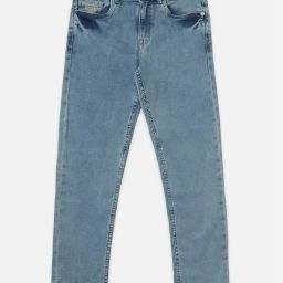 Allen Solly Junior Blue Solid Jeans-picture-10