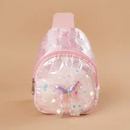 Fame Forever by Lifestyle Pink Embellished Backpack-picture-44