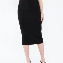 showoffff SHOWOFF Black Midi Skirt-picture-40