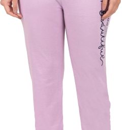 Women Solid Pink Track Pants-image-59