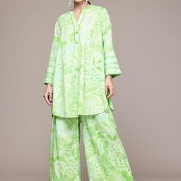 aarke Ritu Kumar Ophellia Kurti With Palzzo Co-Ord Set-picture-46