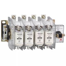 Havells 4 Pole 800 A Switch Disconnector Fuse without Bolted Type Fuse, IHFSFE4800 image 1