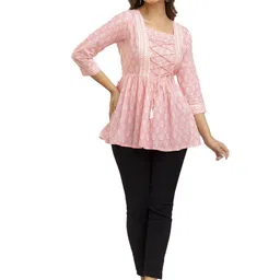 DMP EXPORT Women Thread Work Kurta-picture-21