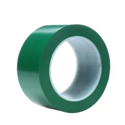 GENERIC 96 mm PVC Floor Marking Tape 20 Yard Length Green (Pack of 36)-14