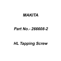 Makita HL Tapping Screw Size 5x40 for PS32, Part No 266608-2-48