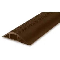 RS PRO Cable Cover 1 m Brown in PVC 22 mm, 8659600-8