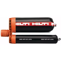 Hilti HIT-HY 270 Adhesive Anchor Injectable Mortar 330 ml Cartridge, 2095982-24