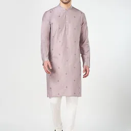 indus route by Pantaloons Men Thread Work Kurta-picture-39