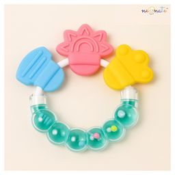 NeonateCare Silicone Teether - Multicolor ( color and design may vary)-20