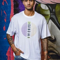 ONE SKY Men Graphic Printed Round Neck Cotton Oversized T-shirt-image-78