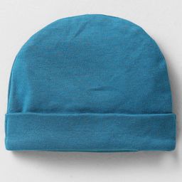 Simply Interlock Knit Cap Mittens & Booties With Text Print Pack Of 3 Blue - Diameter 12 cm image 3