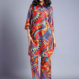 Moda Rapido Printed Tunic & Trousers Co-Ord-picture-21