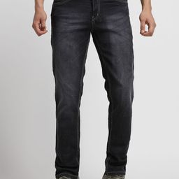 ODCC Men Comfort Slim Fit Mid-Rise Light Fade Stretchable Jeans-image-42
