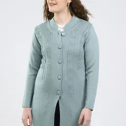 Monte Carlo Women Self-designed Single-Breasted Overcoat-picture-42