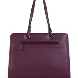 Exotic Structured Handheld Bag with Cut Work image 3