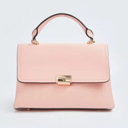 Ginger by Lifestyle Pink Solid Handbag-image-63