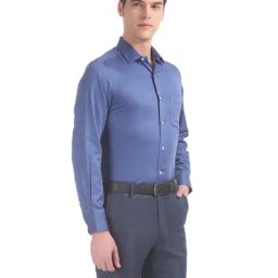 Arrow Blue Printed Shirt-image-67
