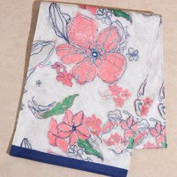 Westside Home Multicolour Floral Detailed Reversible Table Runner-33
