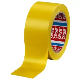 Tesa Warning Tape, Pvc, 33M X 50Mm, 60760-00095-01-34