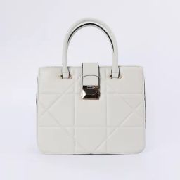 Code by Lifestyle White Textured Handbag-69