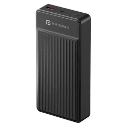 Portronics Luxcell B 20K Advanced 20000 mAh Power Bank with 22.5W Max Output (Black)-image-9