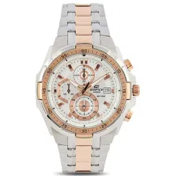 Casio EDifice EFR-539SG-7A5VUDF  Analog Dial Dual Tone Stainless Steel Band Men's Watch EX222-10