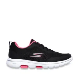 Skechers Go Walk 5 Black Walking Shoes-image-15