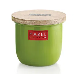 HAZEL Green Galvanized Metal Dry Fruits Box with Lid (0.25L)-34