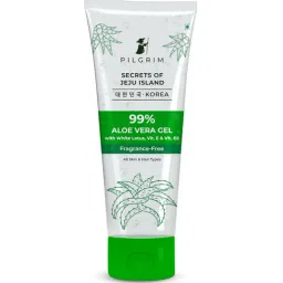 Pilgrim 99% Pure Aloe Vera Gel 200ml with Vitamin E & Vitamin B5 for Face & Hair - 200 ml-picture-48