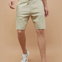 Kappa Beige Relaxed Fit Sports Shorts-picture-32