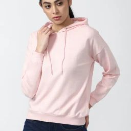 Van Heusen Pink Regular Fit Hoodie-image-61