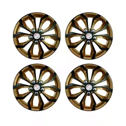 Auto Pearl Car Golden Black Wheel Cover Caps 35.56 cm (14 Inch) Press Type Fitting for WagonR 2019-image-76