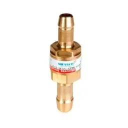 Messer Oxygen Gas Flashback Arrestor for Minitherm Hose TT, Connection 3.2 mm, 463853-6