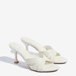 LUNA BLU by Westside White Stiletto Sandals-image-85