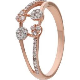 Malabar Gold and Diamonds 18k (750) BIS Hallmark Rose Gold Ring for Women-picture-18