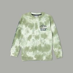 Fame Forever by Lifestyle Boys Olive Cotton Tie-Dye Sweatshirt-image-83