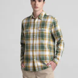 Jack & Jones Cypress Cotton Regular Fit Checks Shirt-picture-31