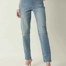 RAREISM Blue Cotton Blend Solid Jeans-picture-9