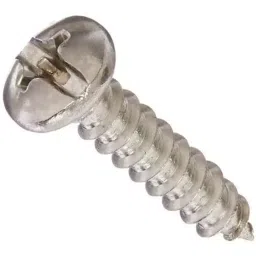 RS PRO Round Head Self Tapping Screw 12.7 mm (1/2 Inch) Long, 2451700-17