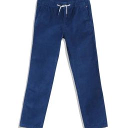 Tommy Hilfiger Boys Deep Indigo Self Regular Fit Trousers-image-2