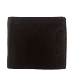 KOMPANERO Benjamin Dark Brown Leather Solid Bi-Fold Wallet-image-26