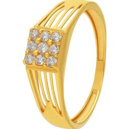Malabar Gold and Diamonds 22k (916) Yellow Gold Ring for Men-picture-25