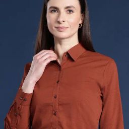 Hancock Rust Regular Fit Shirt-picture-18