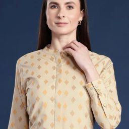 Hancock Beige Cotton Printed Shirt-picture-39