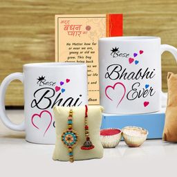 SKYTRENDS Multicoloured Printed Ceramic Matte Cups Set of Cups and Mugs-0