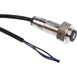 RS PRO Inductive Barrel-Style Proximity Sensor M12x1 4 mm Detection PNP 10-30 V DC, 2066157-7